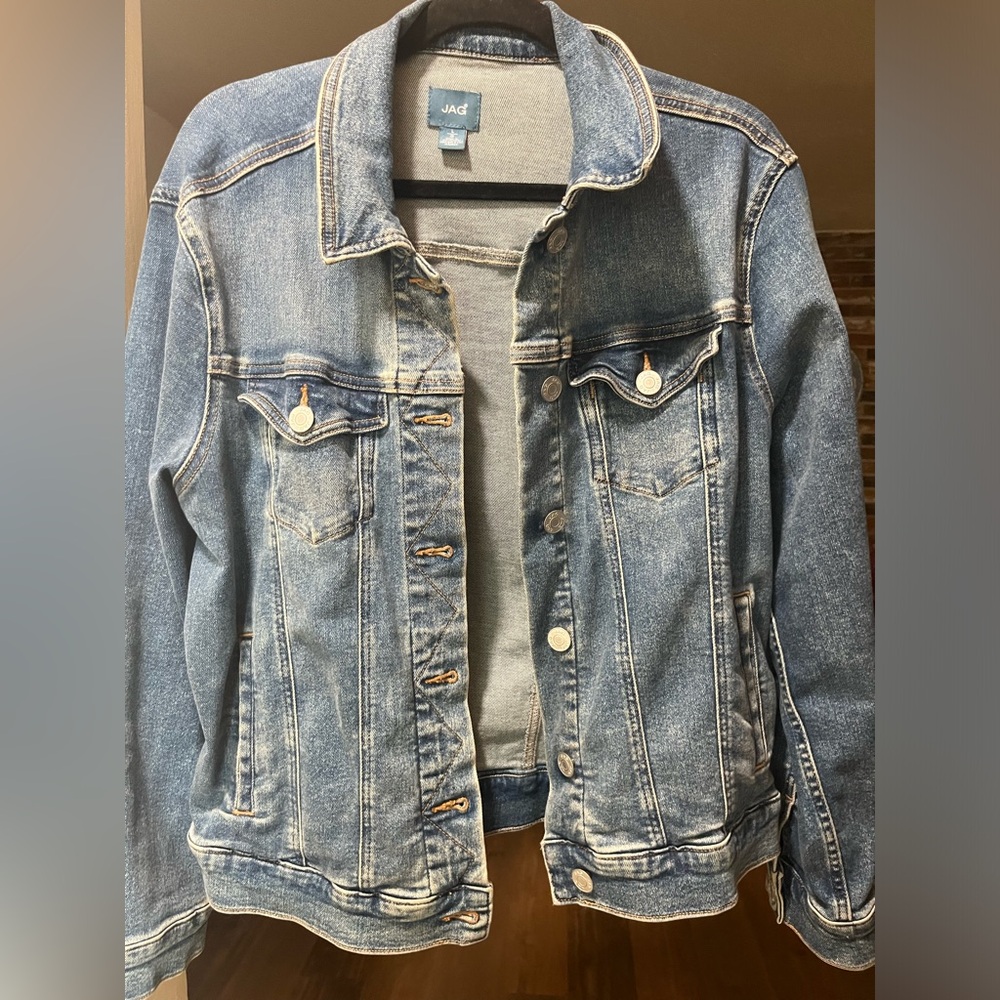 Jag Jeans Light Blue Washed Denim Jacket